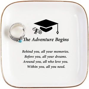 Ceramic Ring Dish - Graduation Gift